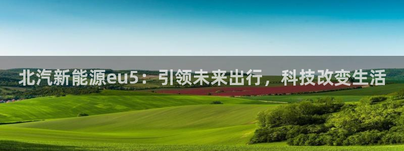新宝gg玩法：北汽新能源eu5：引领未来