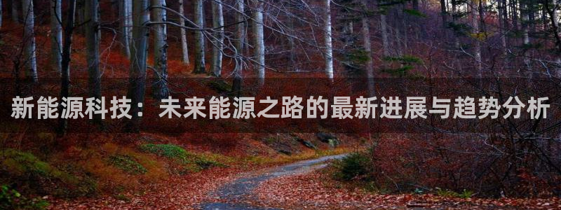 新宝gg手机助手:新能源科技:未来能源之路的最新进展与趋势分